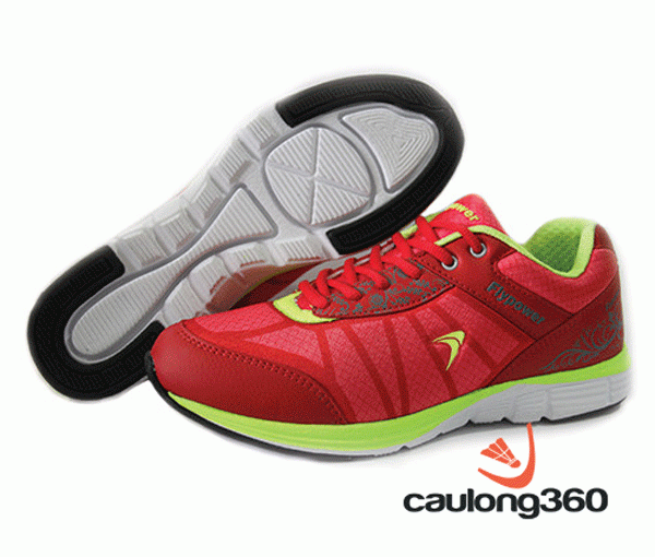 giày flypower running shoes boko red