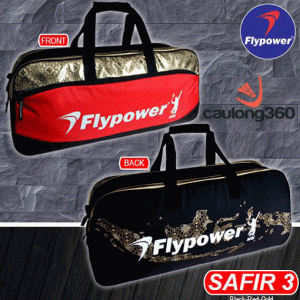 bao vợt flypower safir 3 black